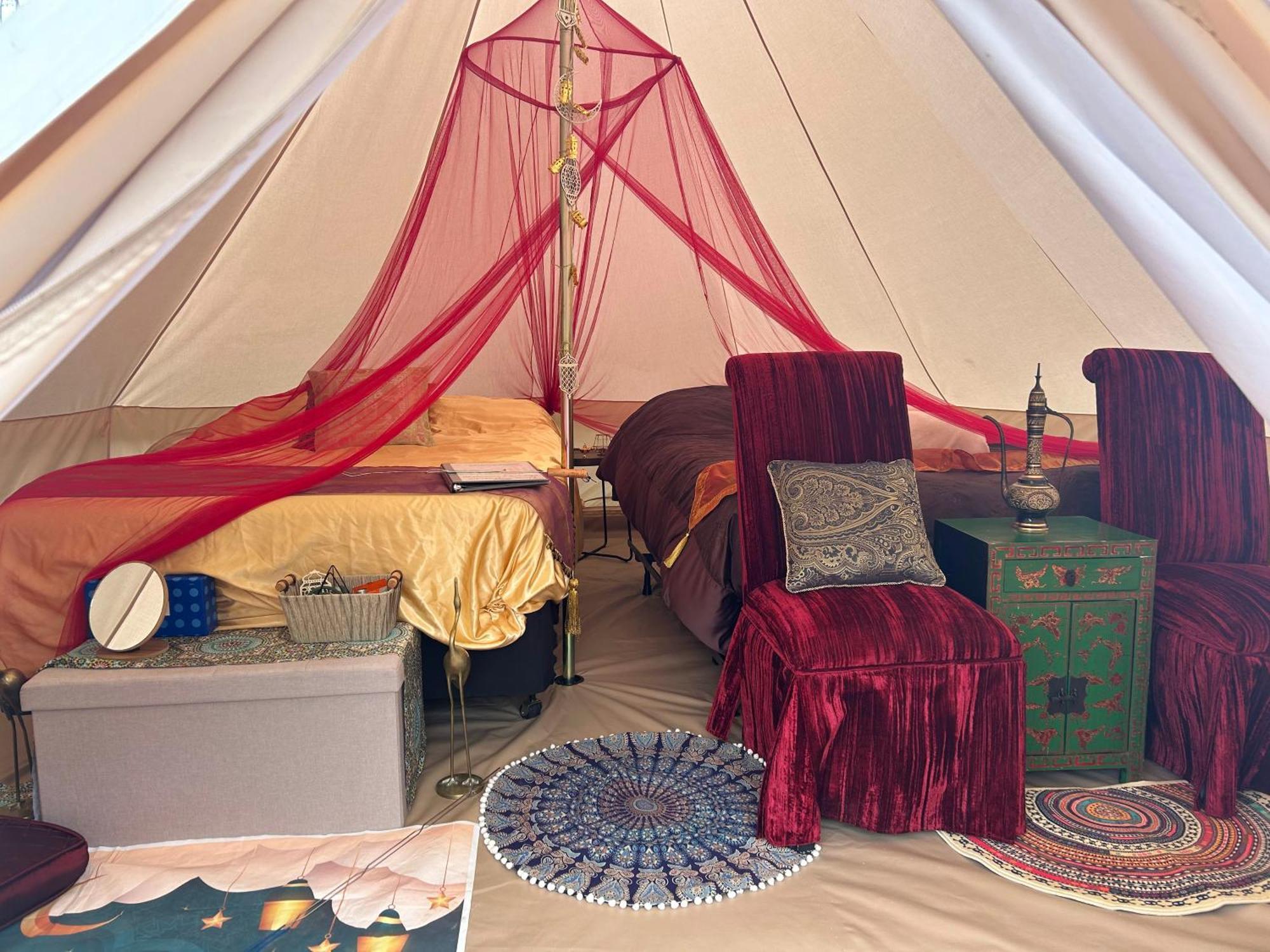 #Y7 Whole New World Yurt 호텔 드럼헬러 외부 사진